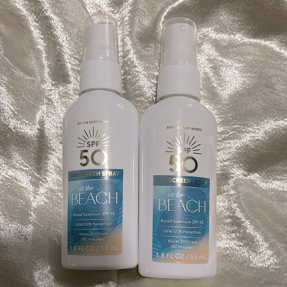 NEW - Bath & Body Works- At the Beach- Sunscreen Spray